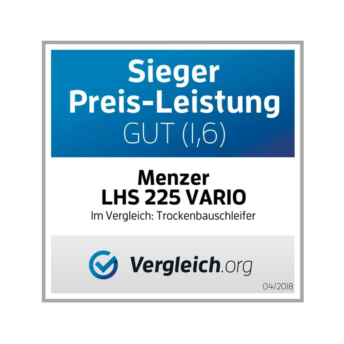 Langhalsschleifer MENZER LHS 225 VARIO