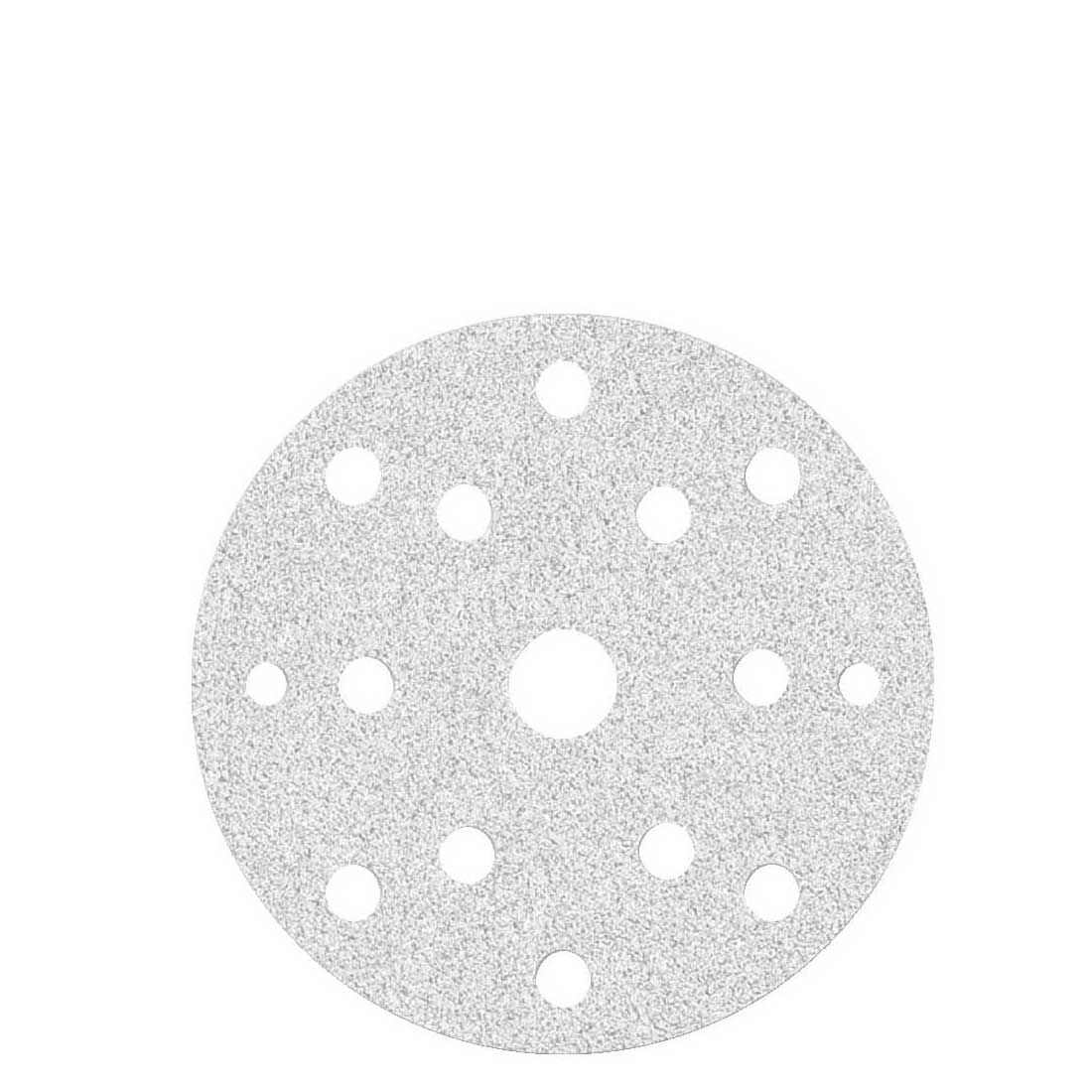 MioTools Klett-Schleifscheiben für Exzenterschleifer, K40–400, Ø 150 mm / 15-Loch / Korund mit Stearat