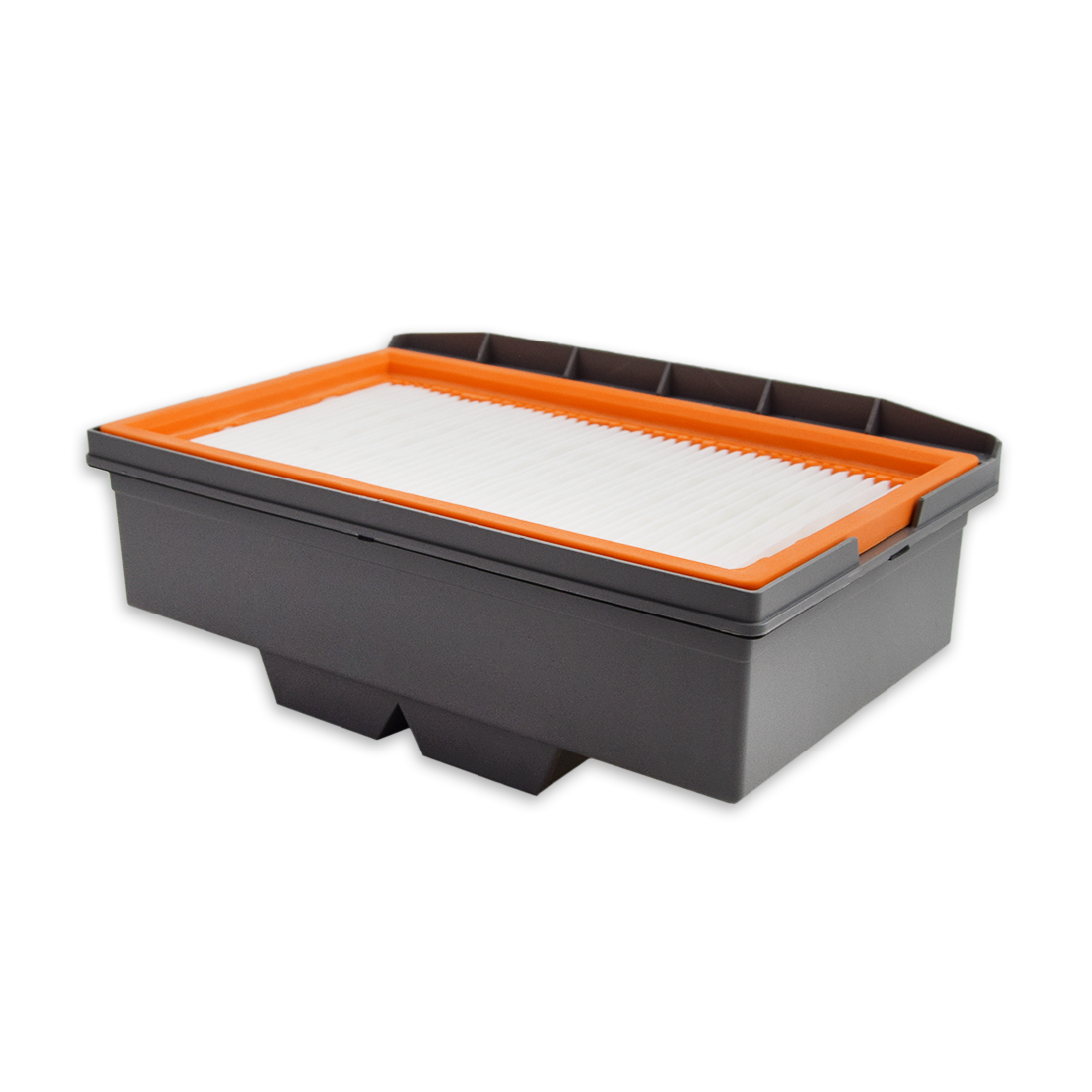 Flachfaltenfilter PES mit Rahmen