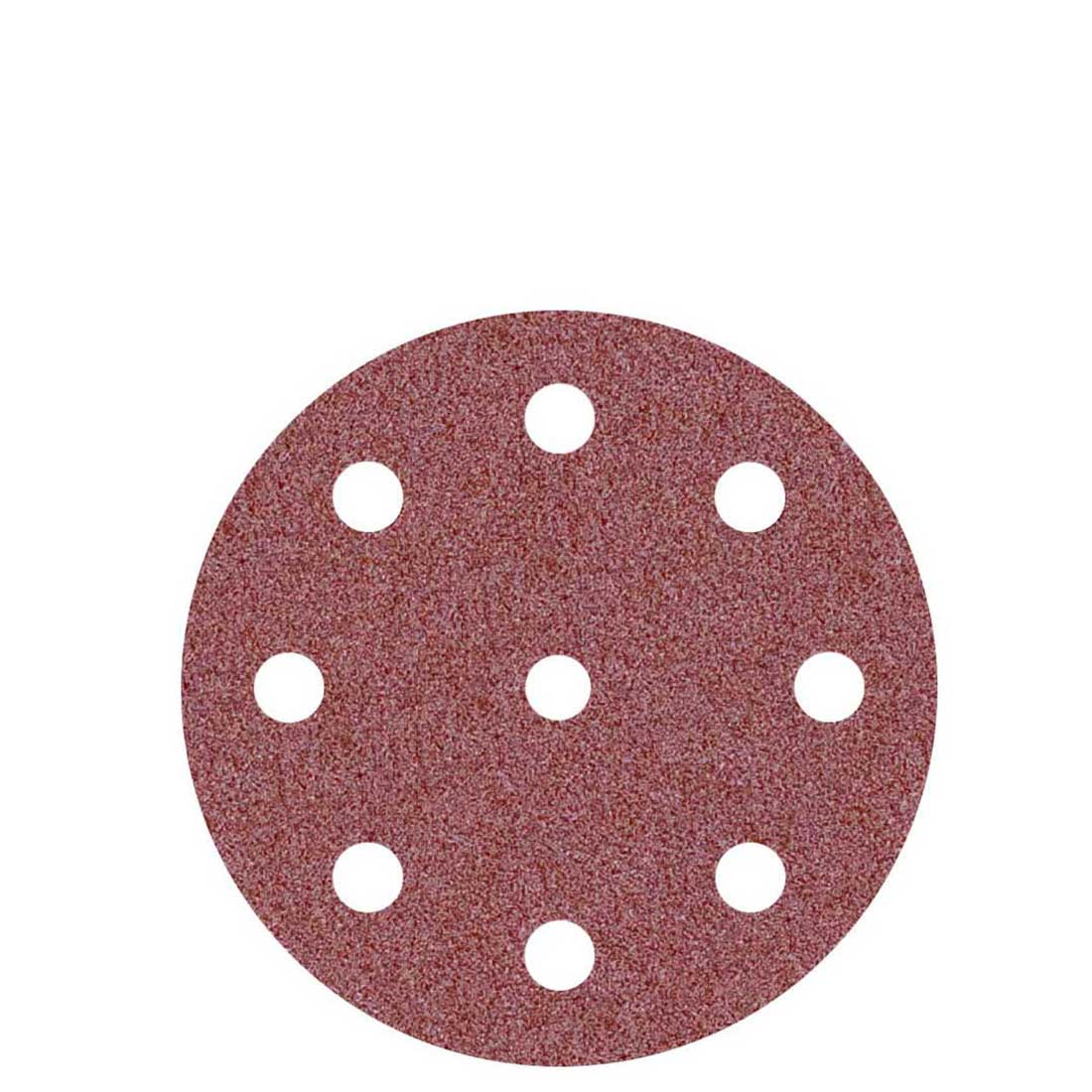 MioTools Klett-Schleifscheiben für Exzenterschleifer, K24–240, Ø 125 mm / 9-Loch / Normalkorund