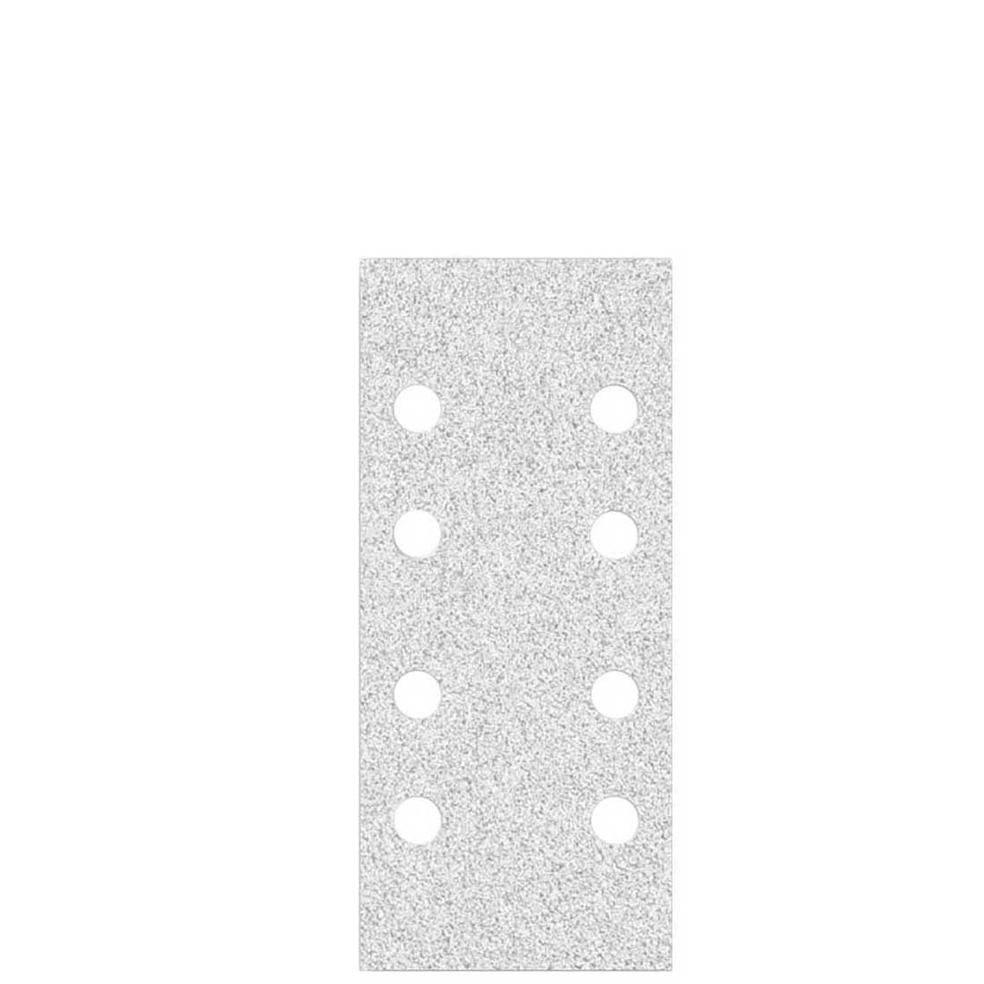 MioTools Klett-Schleifblätter für Schwingschleifer, K40–400, 186 x 93 mm / 8-Loch / Korund mit Stearat