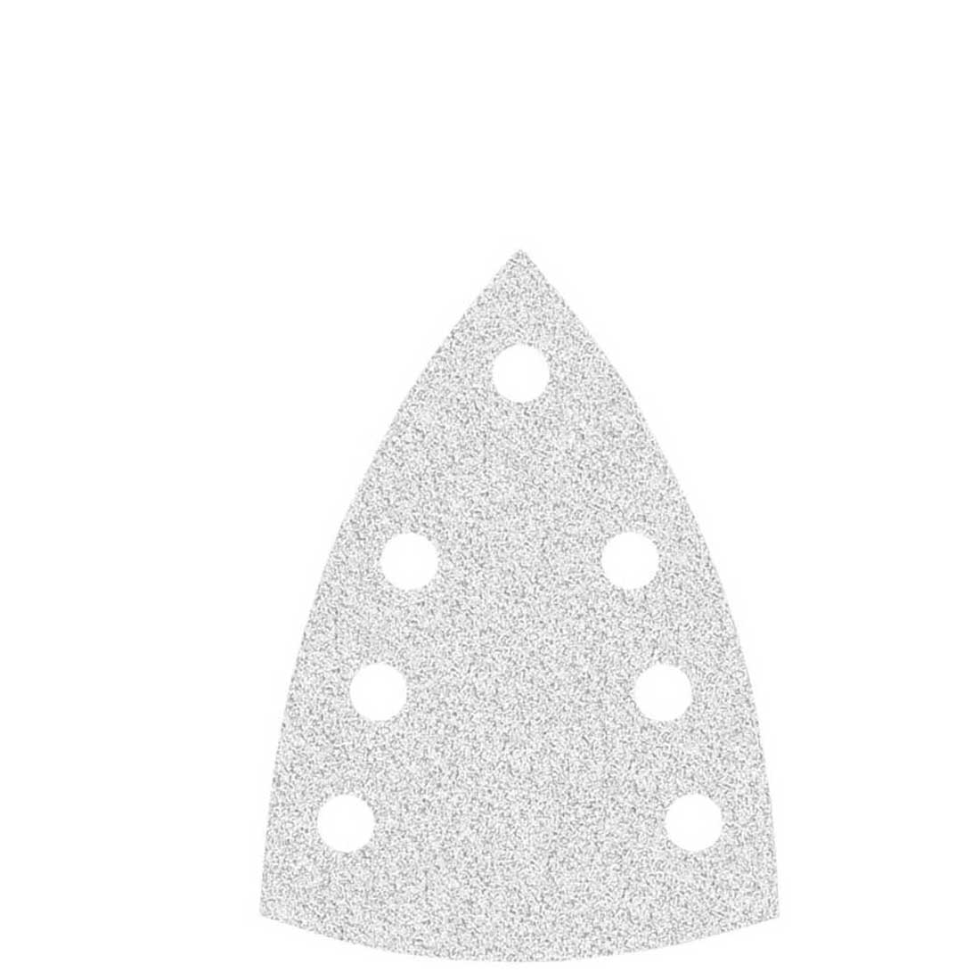 MioTools Klett-Schleifblätter für Deltaschleifer, K40–400, 150 x 100 mm / 7-Loch / Korund mit Stearat