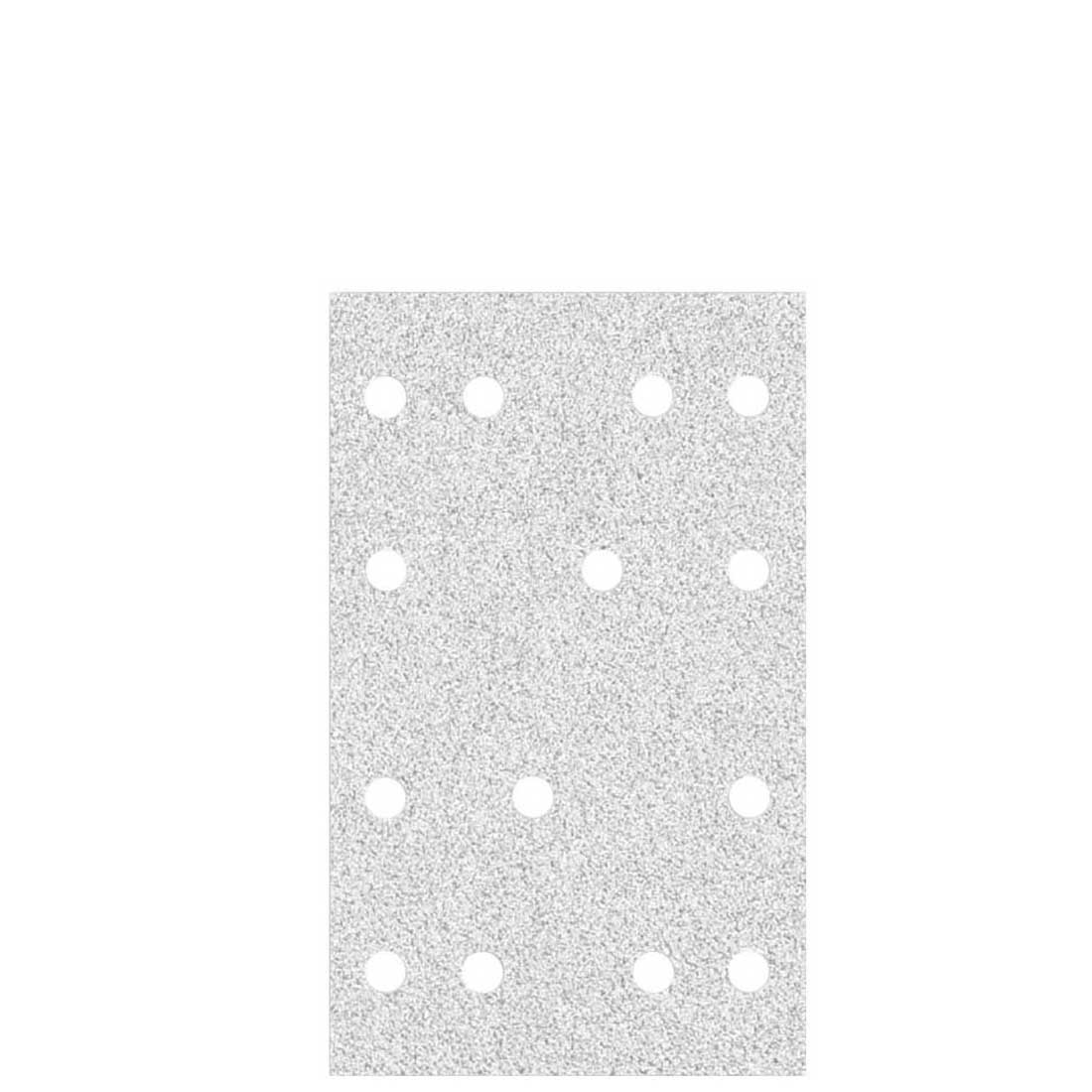 MioTools Klett-Schleifblätter für Schwingschleifer, K40–400, 133 x 80 mm / 14-Loch / Korund mit Stearat