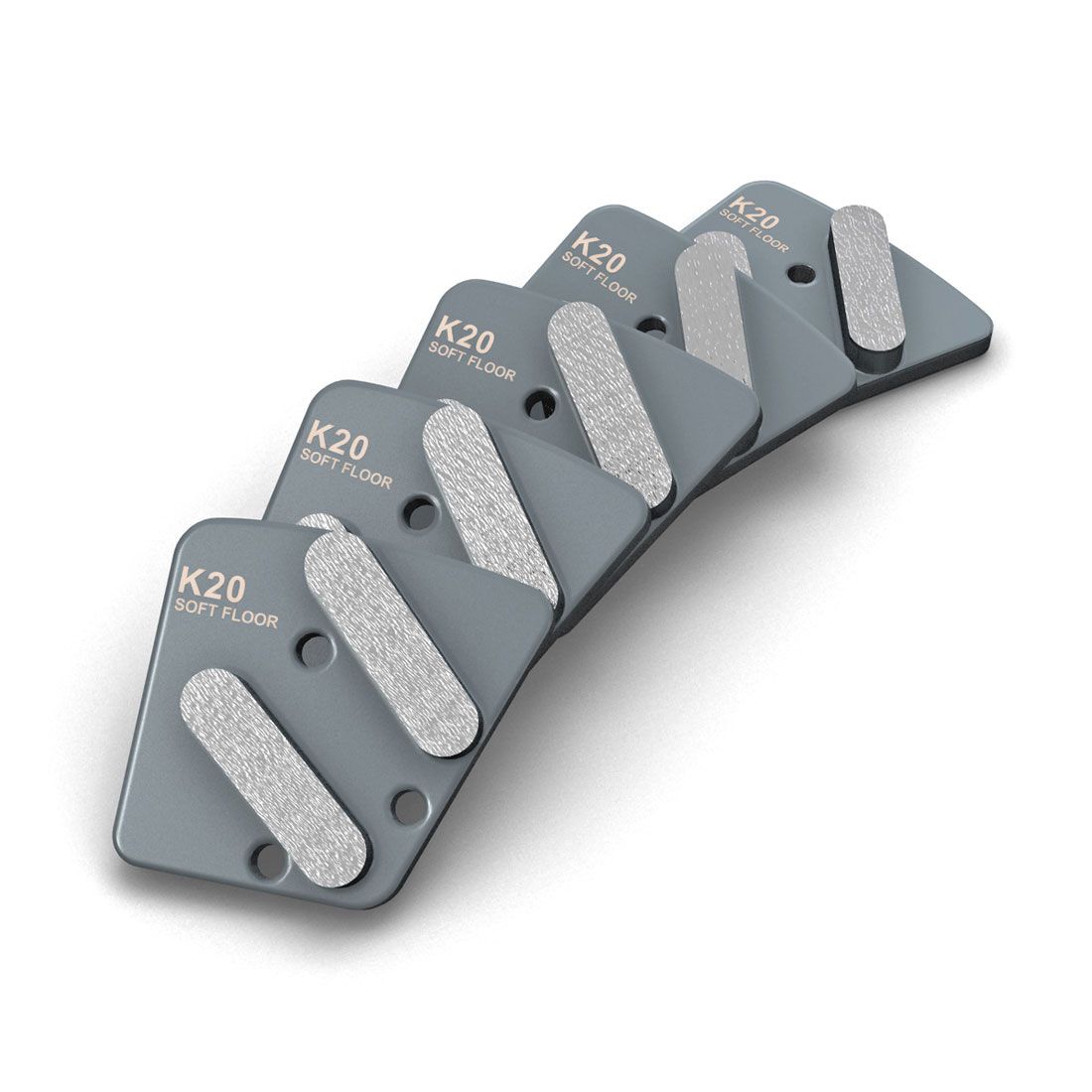 Risegun 3er Set Diamant-Schleifblöcke - Körnung 30 Für Beton & Zement - Robuste Schleifpads